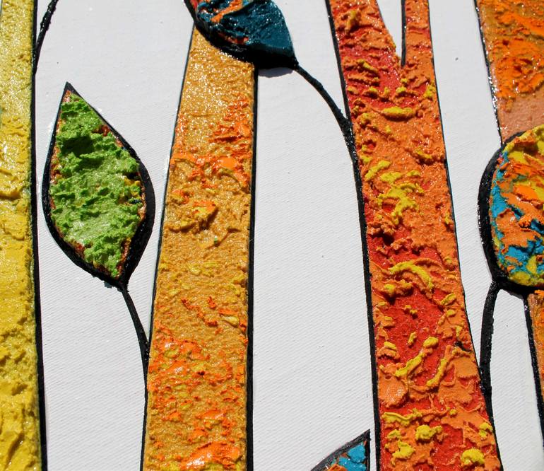 Original Abstract Expressionism Abstract Painting by Metin Sakalov