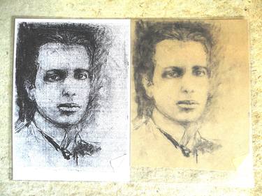 Original Men Drawings by Gabriella Casiraghi