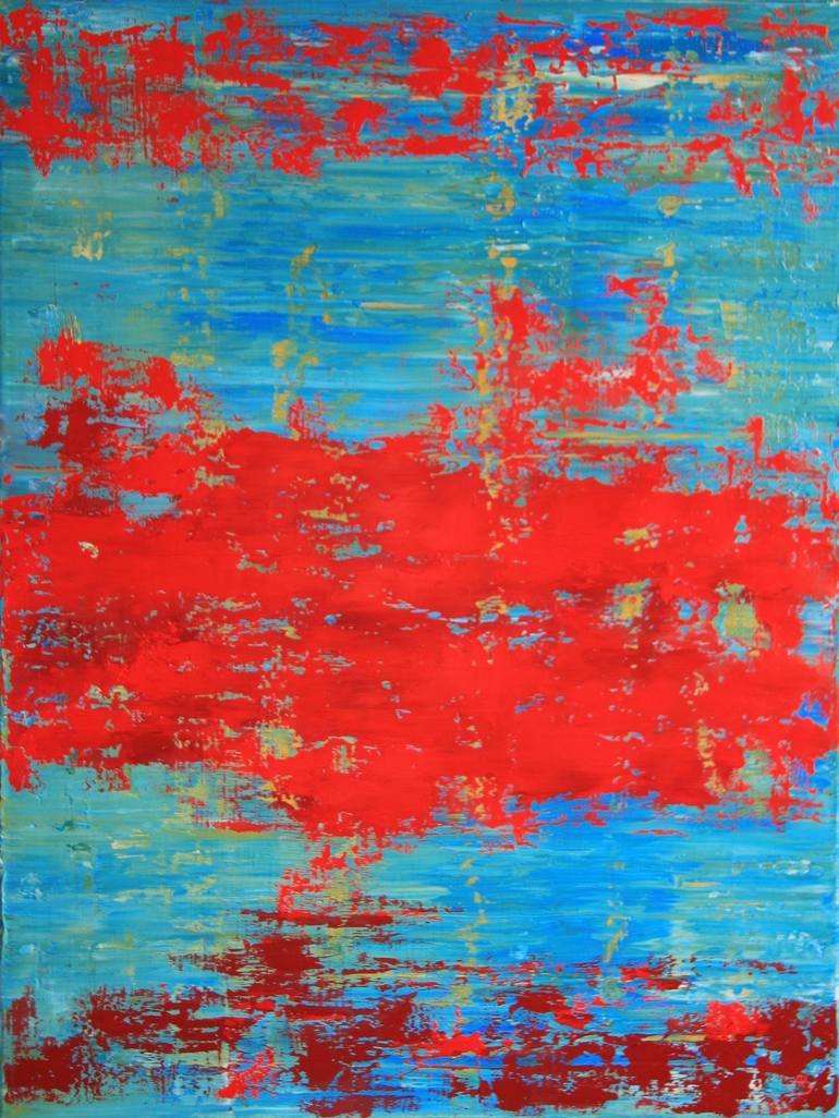 Original Abstract Painting by Anouck Botteron