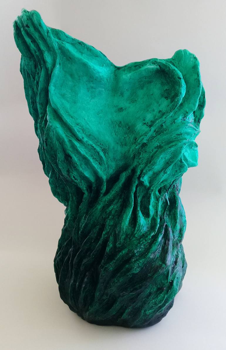 Original Expressionism Women Sculpture by Christo Wolmarans