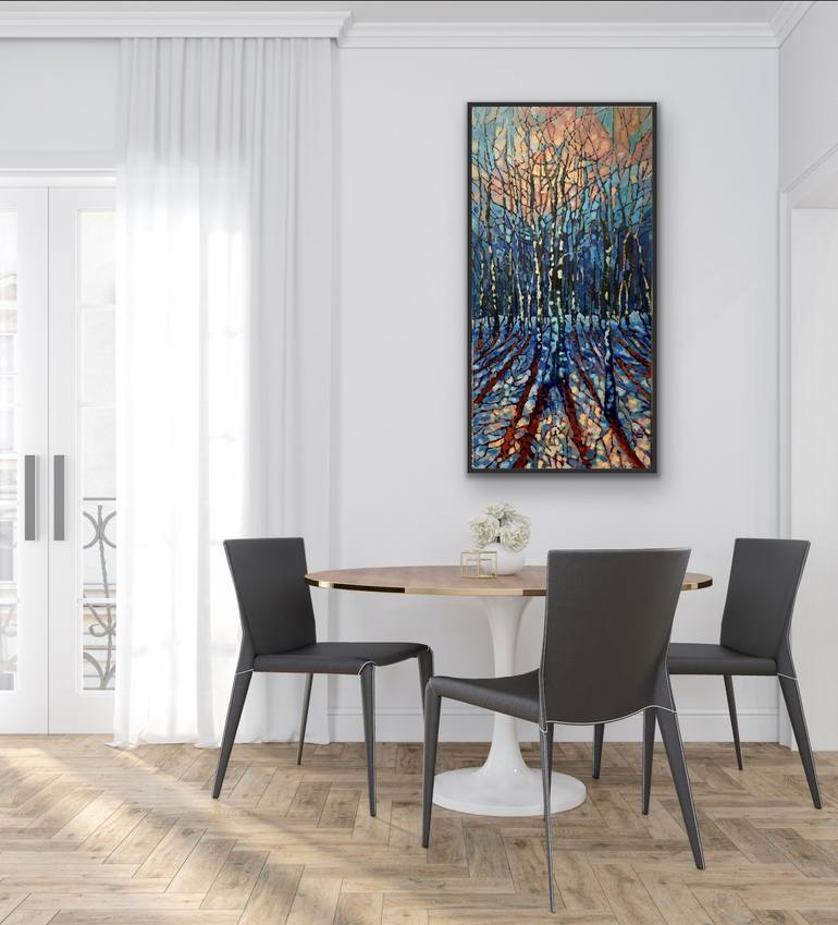 Original Contemporary Nature Painting by Wüst Natalia