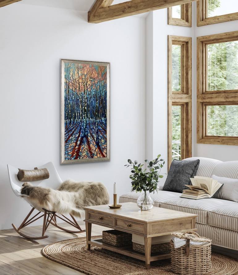 Original Contemporary Nature Painting by Wüst Natalia