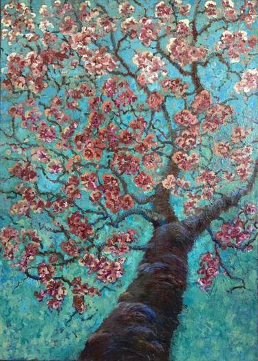 Original Impressionism Nature Painting by Wüst Natalia