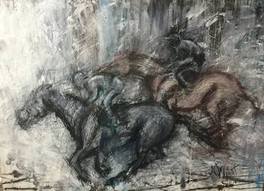 Print of Expressionism Horse Paintings by Wüst Natalia