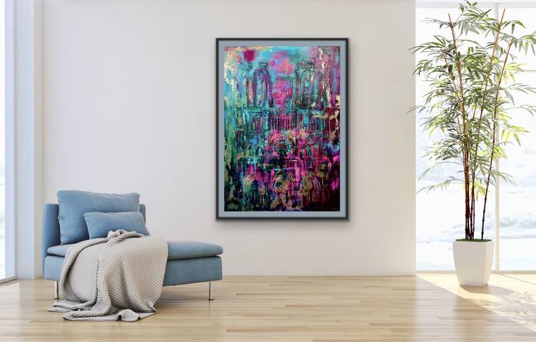 Original Cities Painting by Wüst Natalia