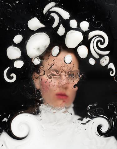 Original Abstract Expressionism Portrait Photography by Elizaveta Kalinina