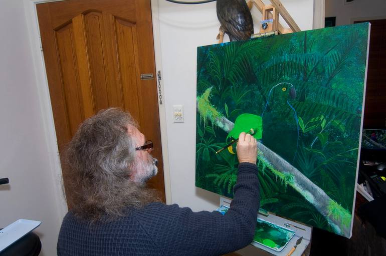 Original Realism Animal Painting by Andrew Philpot
