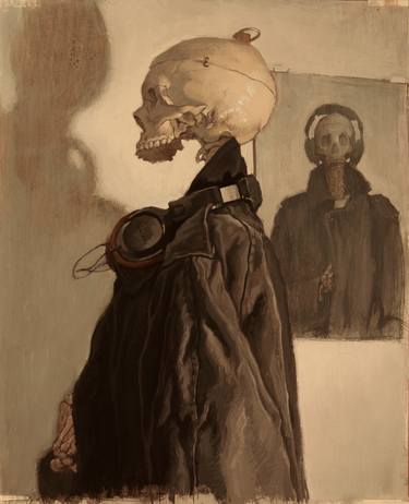 Original Figurative Mortality Paintings by Isaac Pelepko