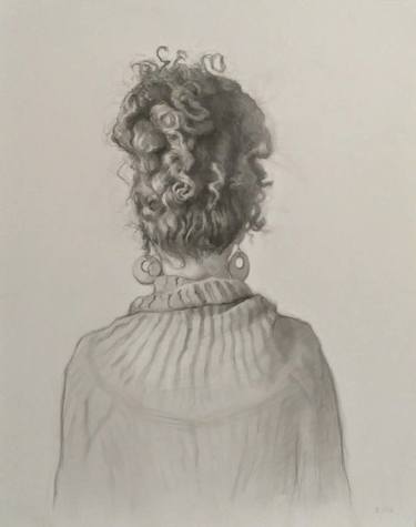 Original Figurative Portrait Drawings by Isaac Pelepko