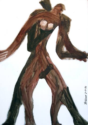 Original Figurative Erotic Paintings by Alejandro Alarcó Casañas