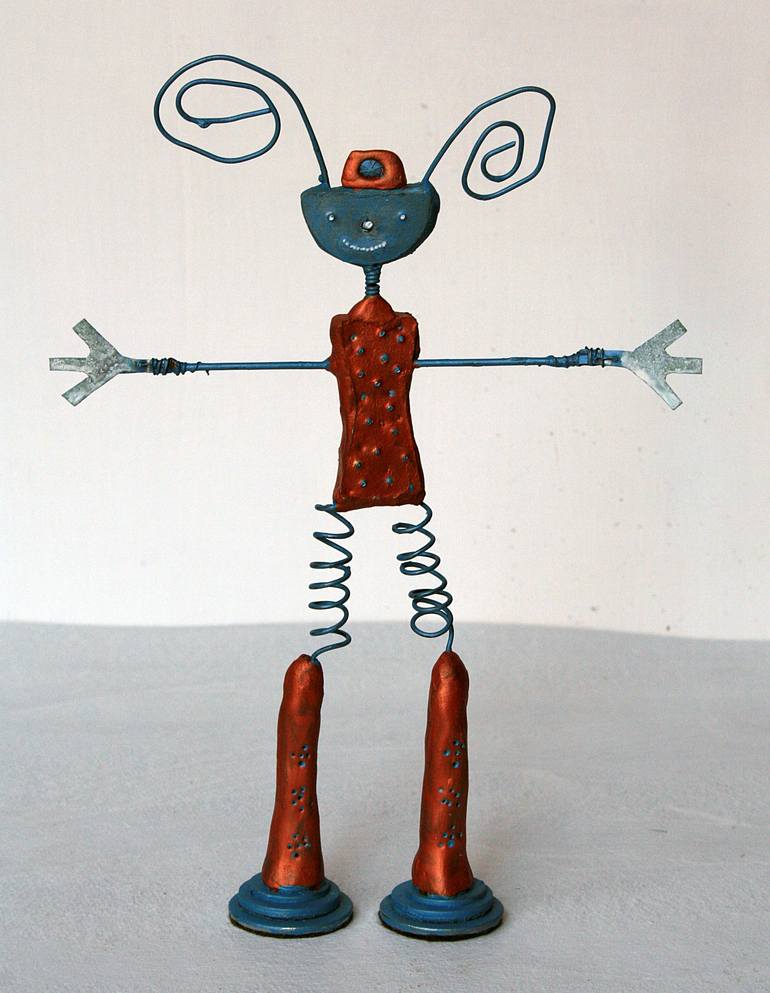 Original Figurative Humor Sculpture by Alejandro Alarcó Casañas