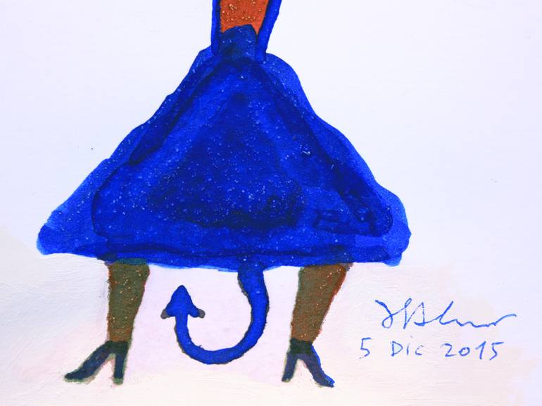 Original Figurative Fantasy Drawing by Alejandro Alarcó Casañas
