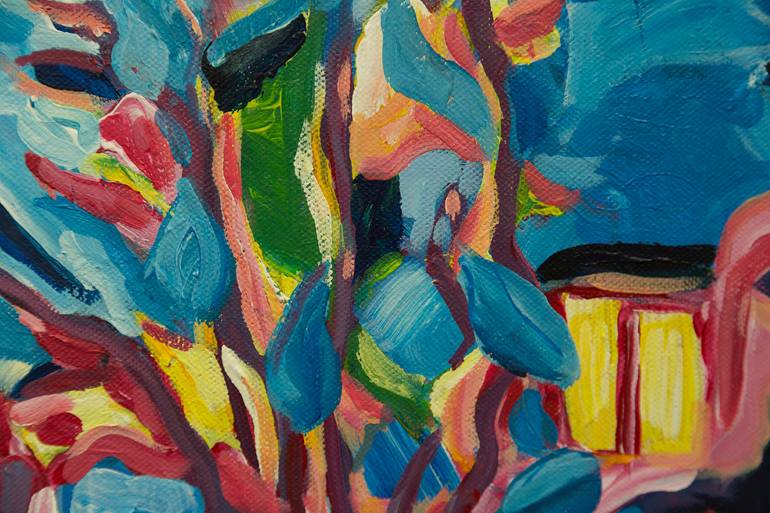 Original Expressionism Botanic Painting by Judith Marder