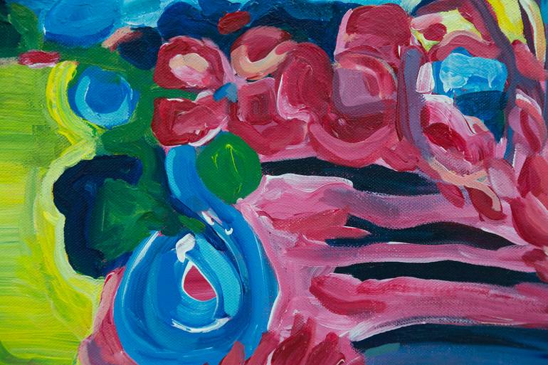 Original Expressionism Botanic Painting by Judith Marder