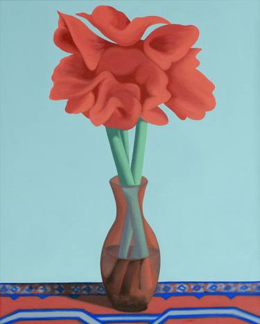 Original Contemporary Floral Paintings by Jeroen Allart