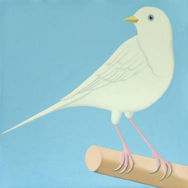 Original Color Field Painting Animal Paintings by Jeroen Allart