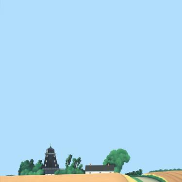 Original Color Field Painting Landscape Paintings by Jeroen Allart