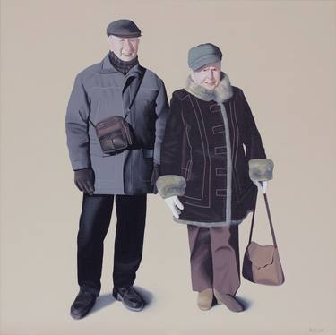 Original Figurative People Paintings by Jeroen Allart