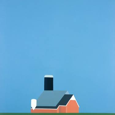 Original Minimalism Landscape Paintings by Jeroen Allart