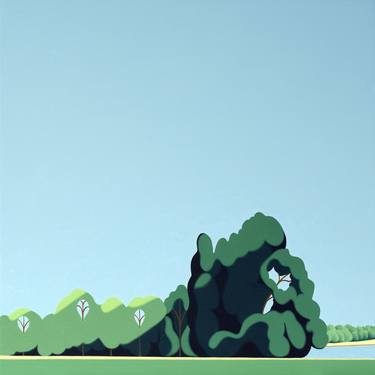 Print of Landscape Paintings by Jeroen Allart