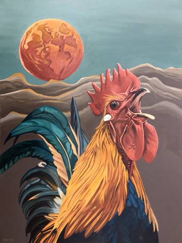 Original Animal Paintings by Nathan Rhoads