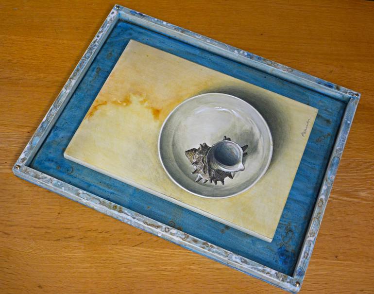 Original Realism Still Life Painting by Kazuaki Maitani
