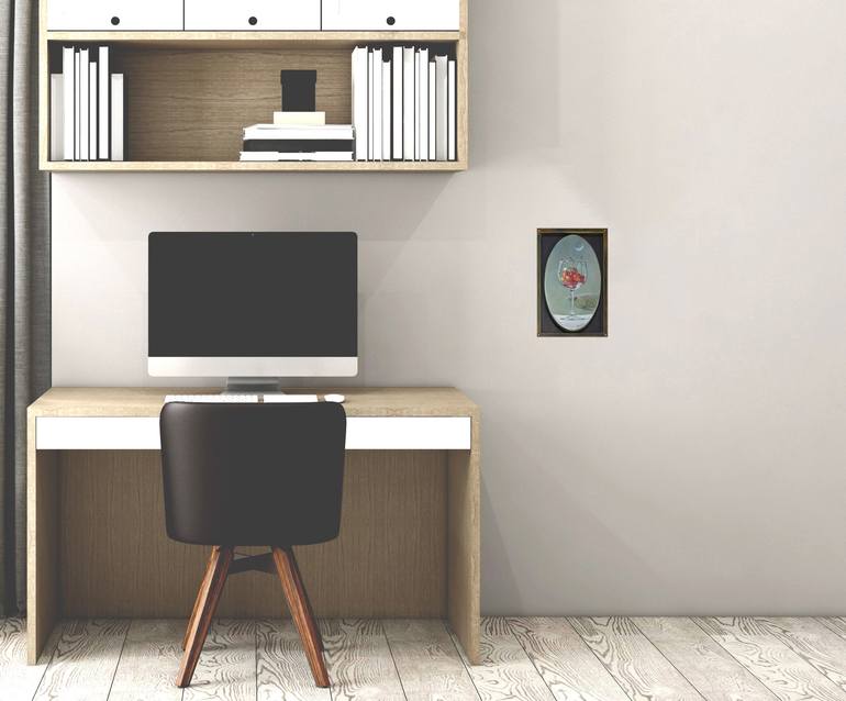 Original Realism Still Life Painting by Kazuaki Maitani