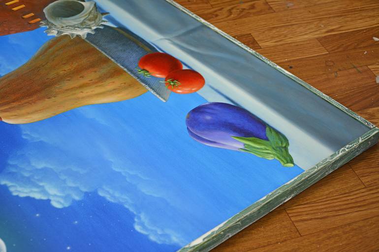 Original Realism Still Life Painting by Kazuaki Maitani