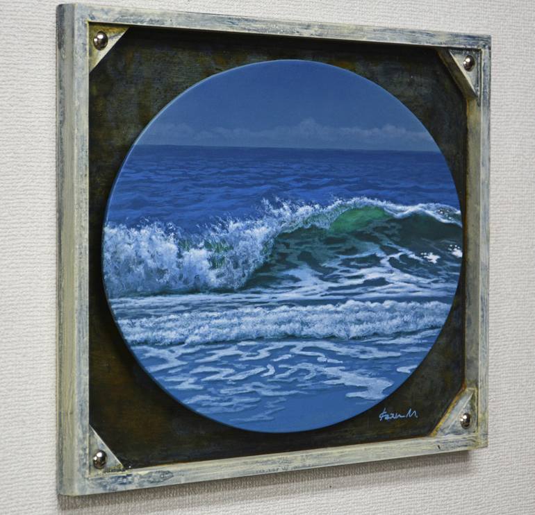 Original Seascape Painting by Kazuaki Maitani