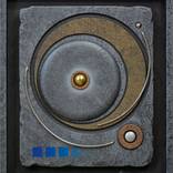 Galactic Bulge: Mixed Media with Vintage and Metal Texture by Kazuaki Maitani
