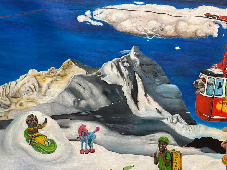 Original Contemporary Landscape Painting by Paolo Chiarloni