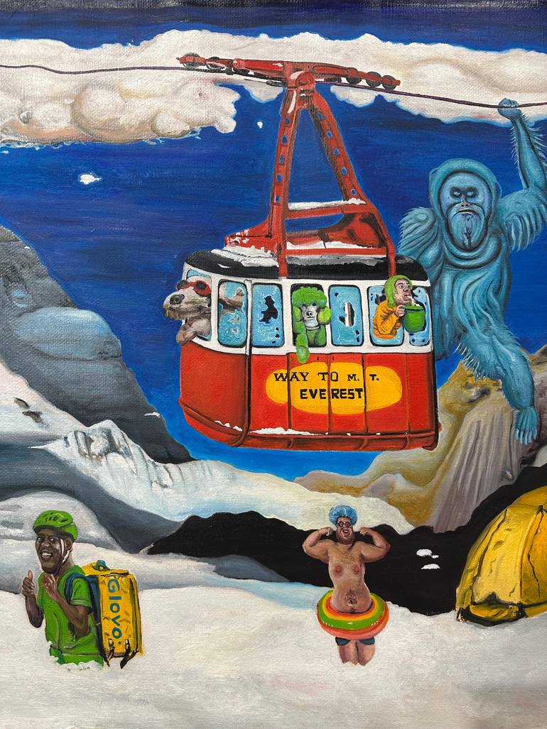 Original Contemporary Landscape Painting by Paolo Chiarloni