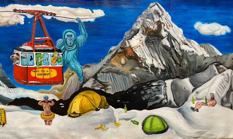 Original Contemporary Landscape Painting by Paolo Chiarloni