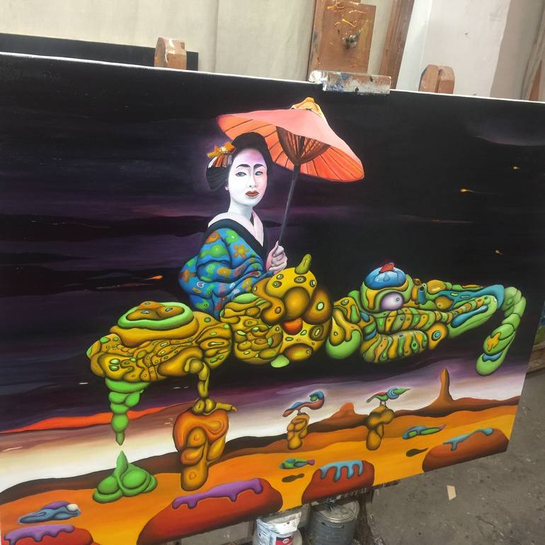 Original Conceptual Other Painting by Paolo Chiarloni