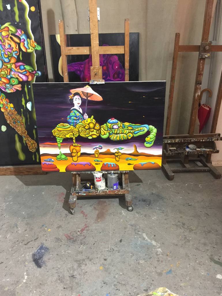 Original Conceptual Other Painting by Paolo Chiarloni