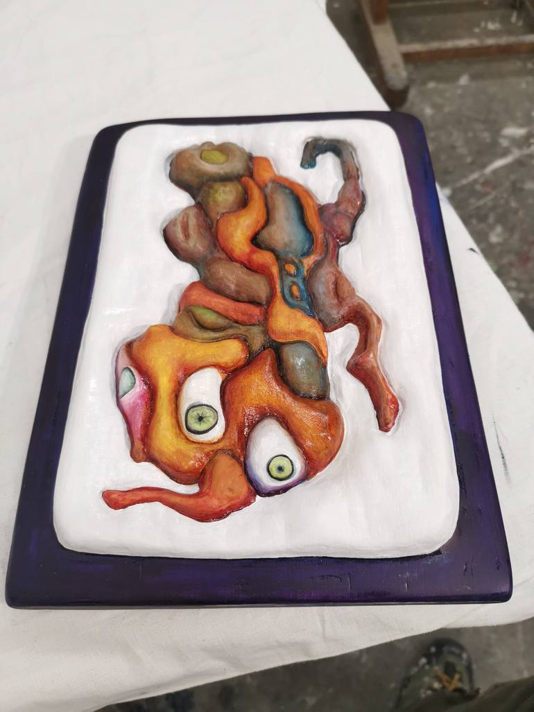 Original Conceptual Fantasy Sculpture by Paolo Chiarloni