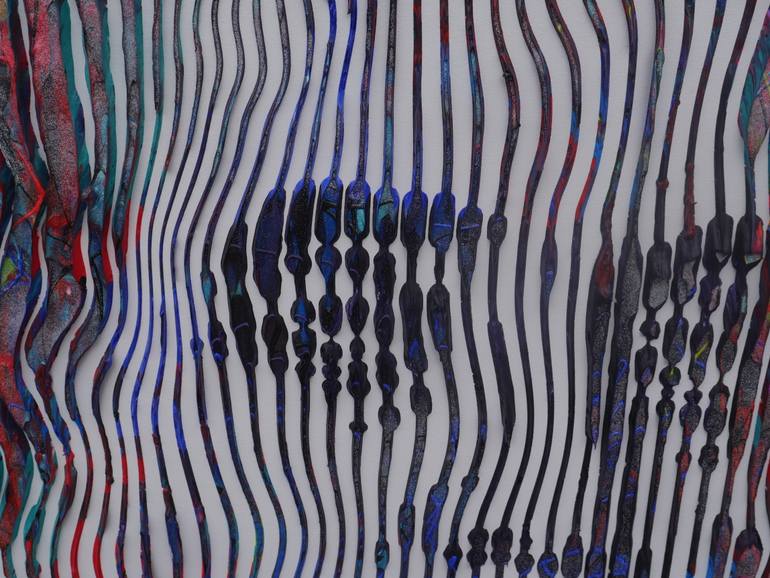 Original Abstract Pop Culture/Celebrity Mixed Media by Virginie Schroeder