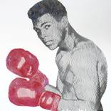 Muhammad ali the essence of the fight by Virginie Schroeder