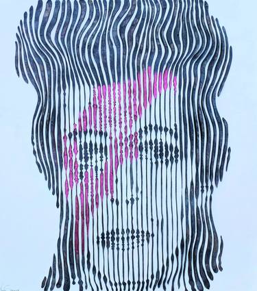 Print of Conceptual Celebrity Paintings by Virginie Schroeder