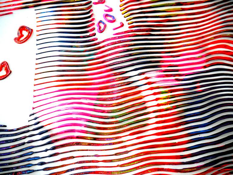 Original Abstract Body Painting by Virginie Schroeder