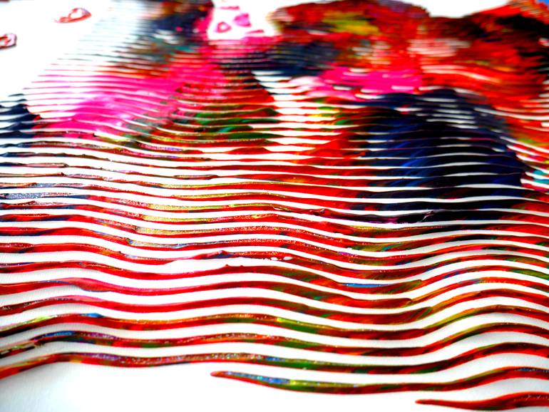 Original Abstract Body Painting by Virginie Schroeder