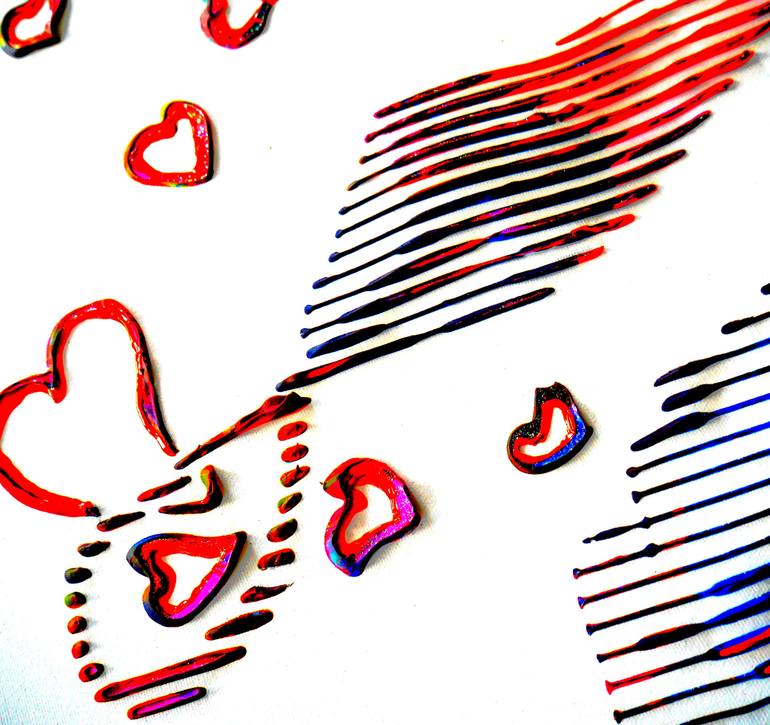 Original Abstract Body Painting by Virginie Schroeder