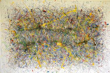 Original Abstract Expressionism Abstract Paintings by Alfredo Bertolini