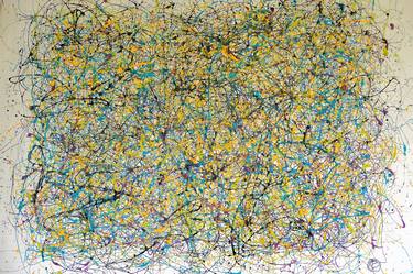 Original Abstract Expressionism Abstract Paintings by Alfredo Bertolini