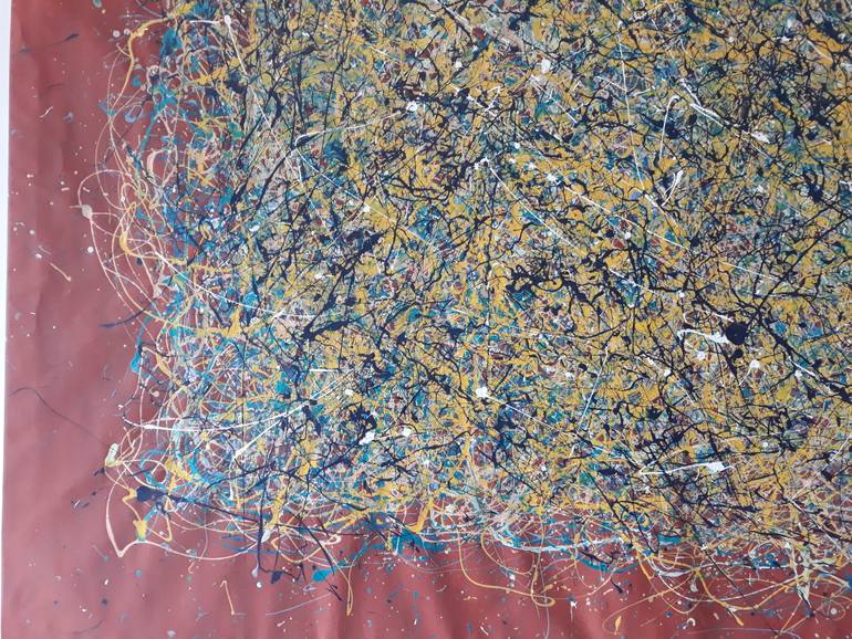 Original Abstract Painting by Alfredo Bertolini