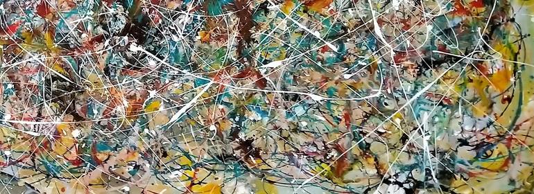 Original Modern Abstract Painting by Alfredo Bertolini