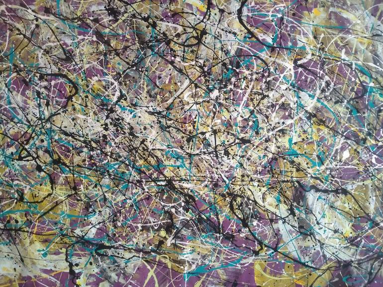 Original Modern Abstract Painting by Alfredo Bertolini