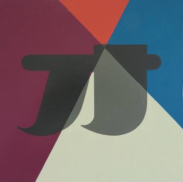 Print of Geometric Paintings by Letter allsorts