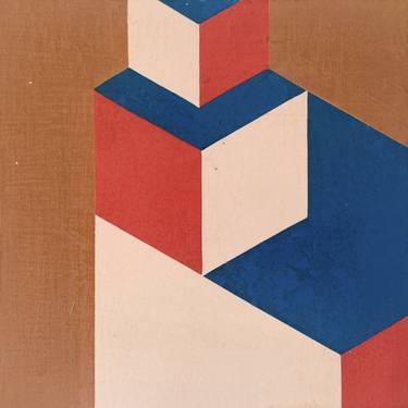 Print of Art Deco Geometric Paintings by Letter allsorts