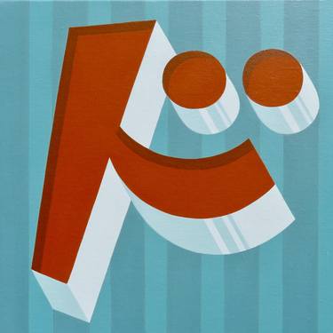 Print of Art Deco Typography Paintings by Letter allsorts